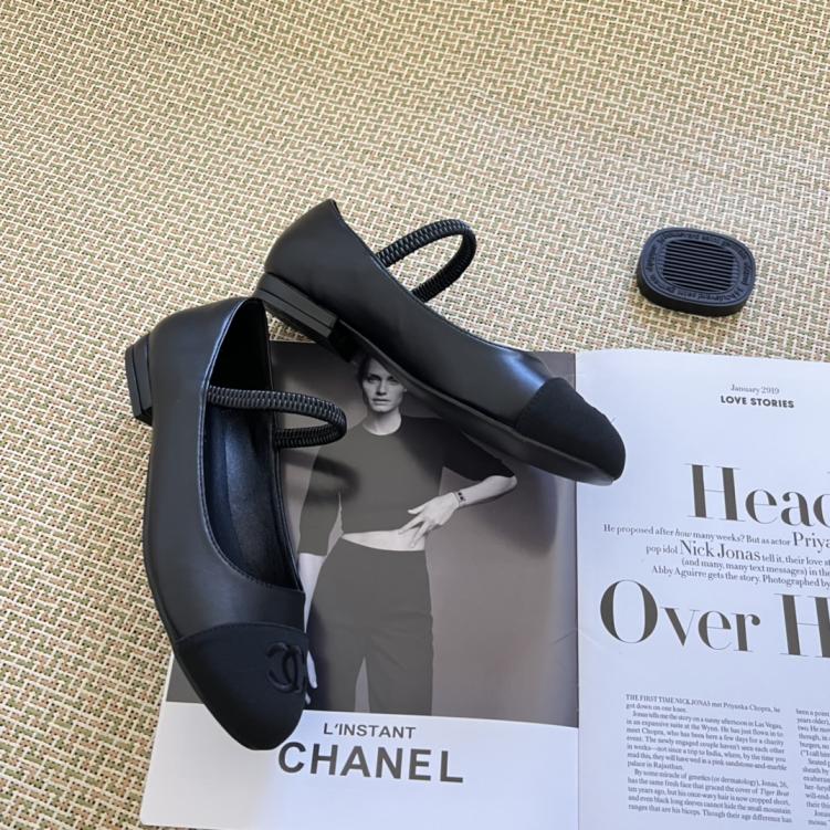 CHANEL 2024 new flat shoes 133438