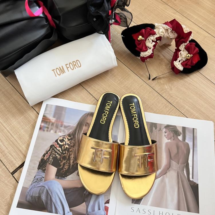 TOMFORD 2024 TF flat slippers 133631