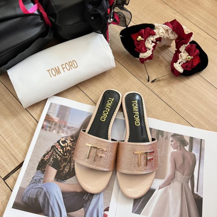 TOMFORD 2024 TF flat slippers 133631