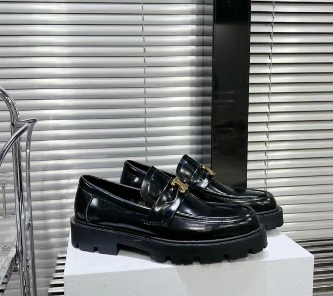 CELINE cowskin leather shoes 133745