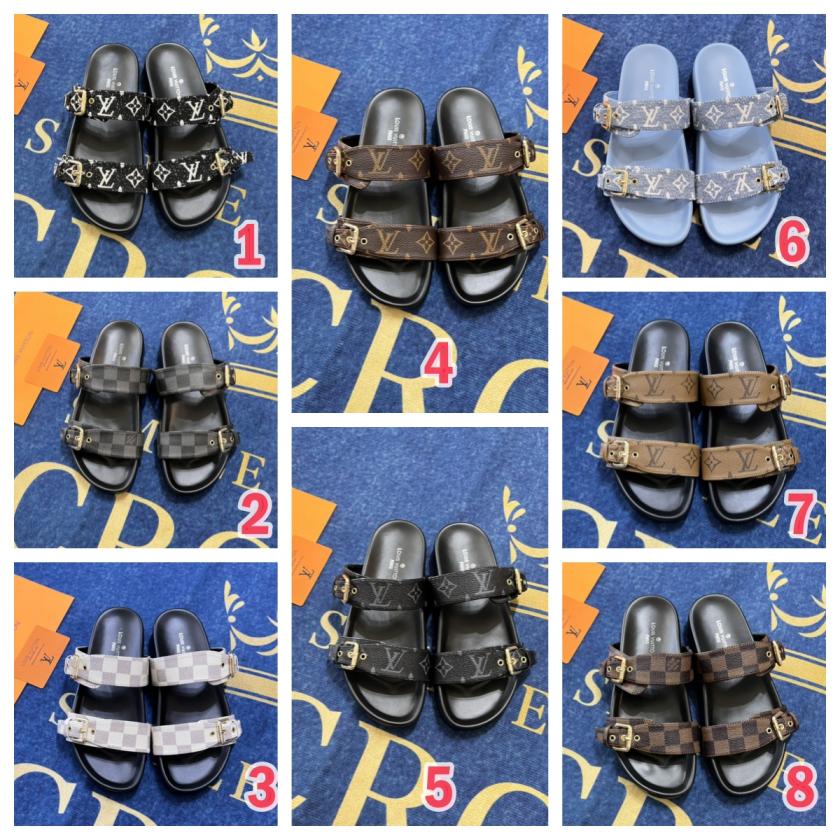 Louis Vuitton LV women/men slippers 133871