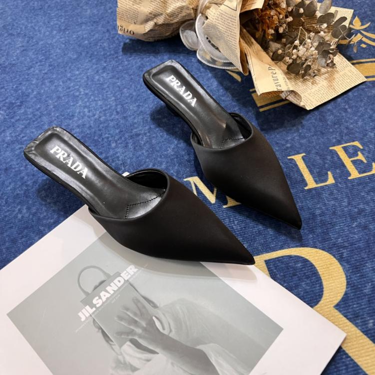 PRADA  heel slippers 133876
