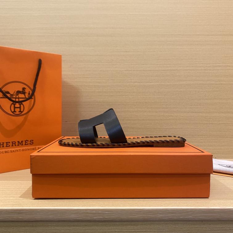 Hermes wave H slippers 133958