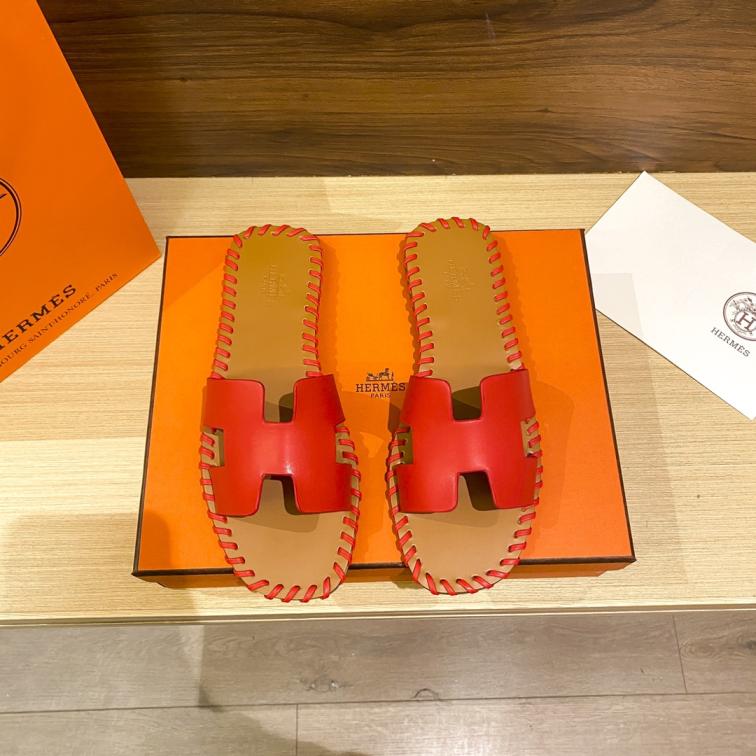 Hermes wave H slippers 133956