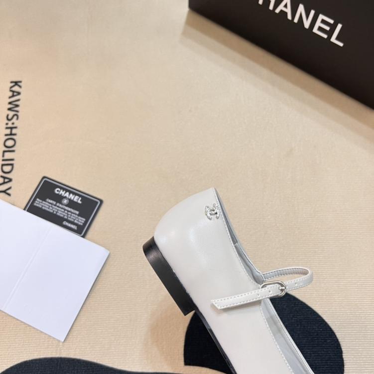 Chanel 2024 summer lambskin flat women shoes 133946