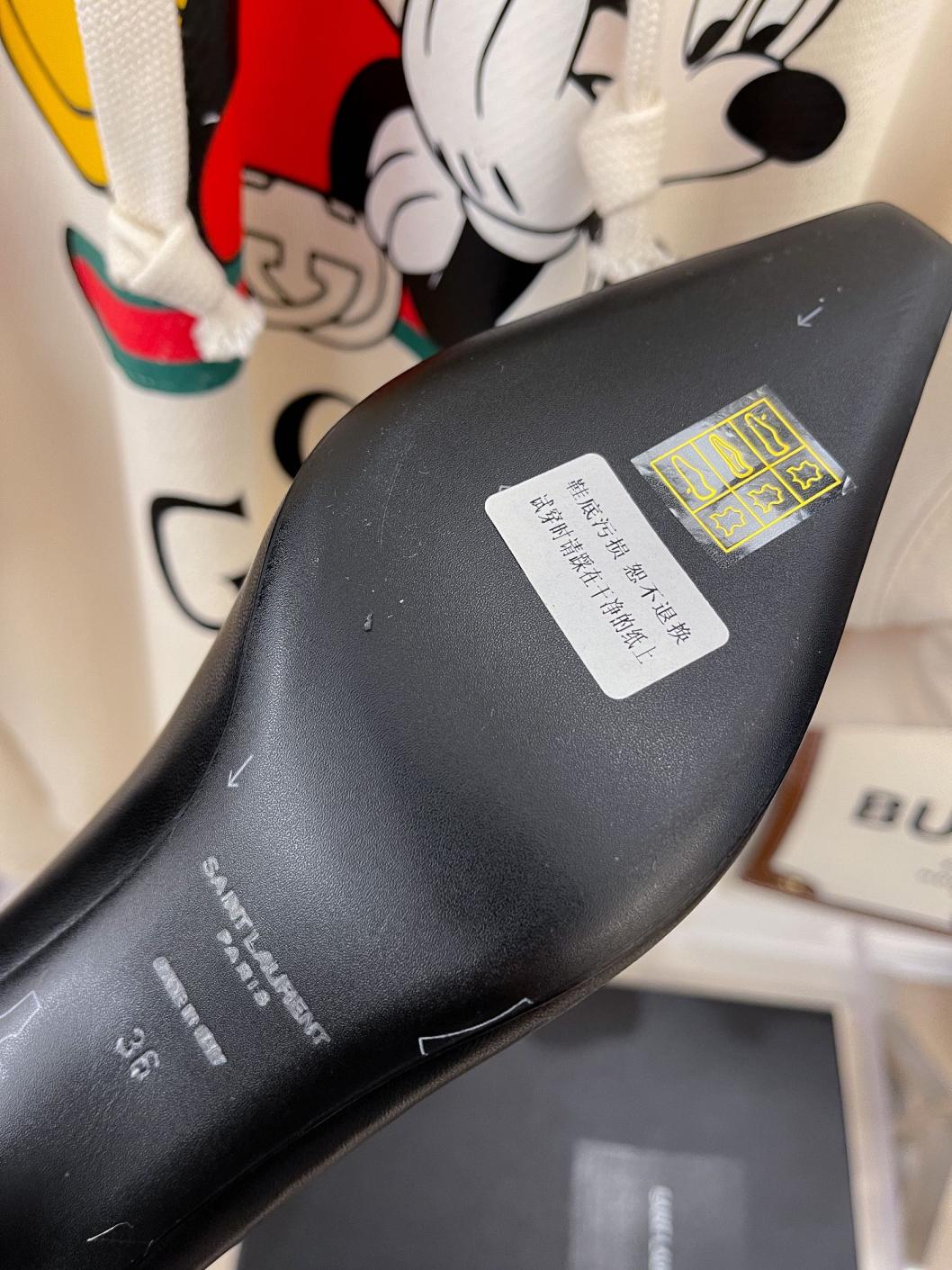 SAINT LAURENT YSL heel lady shoes