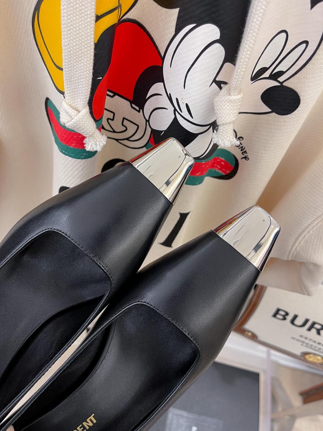 SAINT LAURENT YSL heel lady shoes