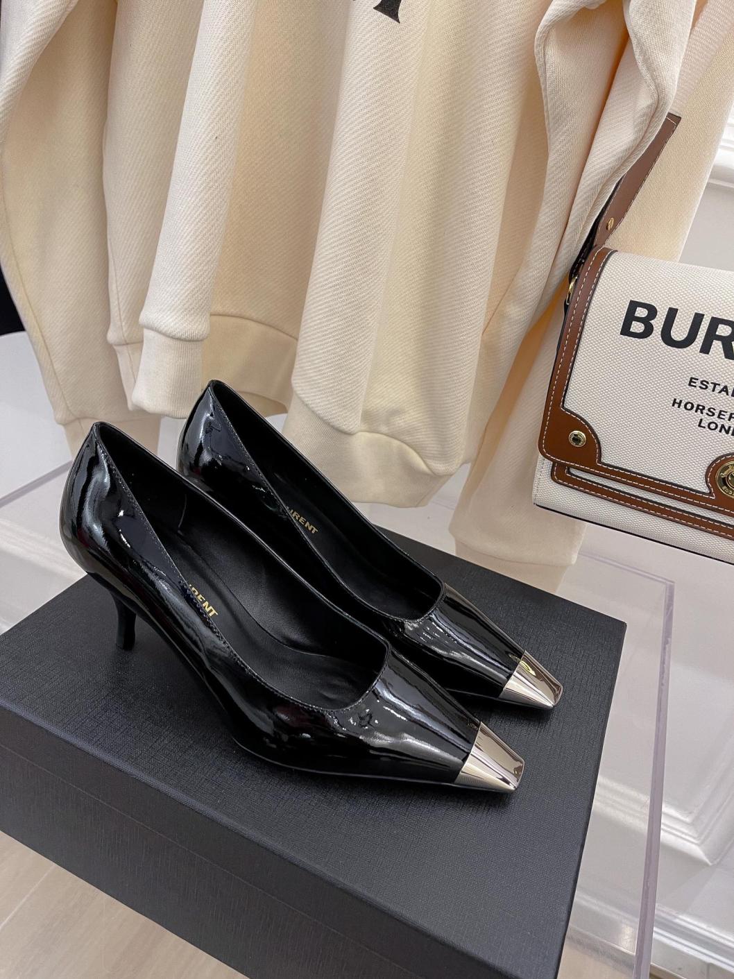 SAINT LAURENT YSL heel lady shoes