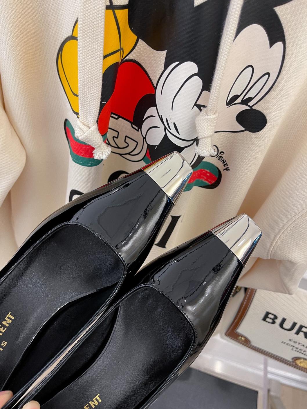 SAINT LAURENT YSL heel lady shoes