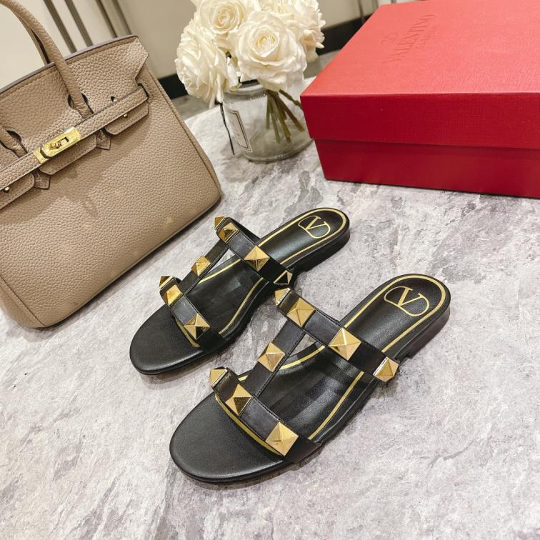 Valentino women flat slippers