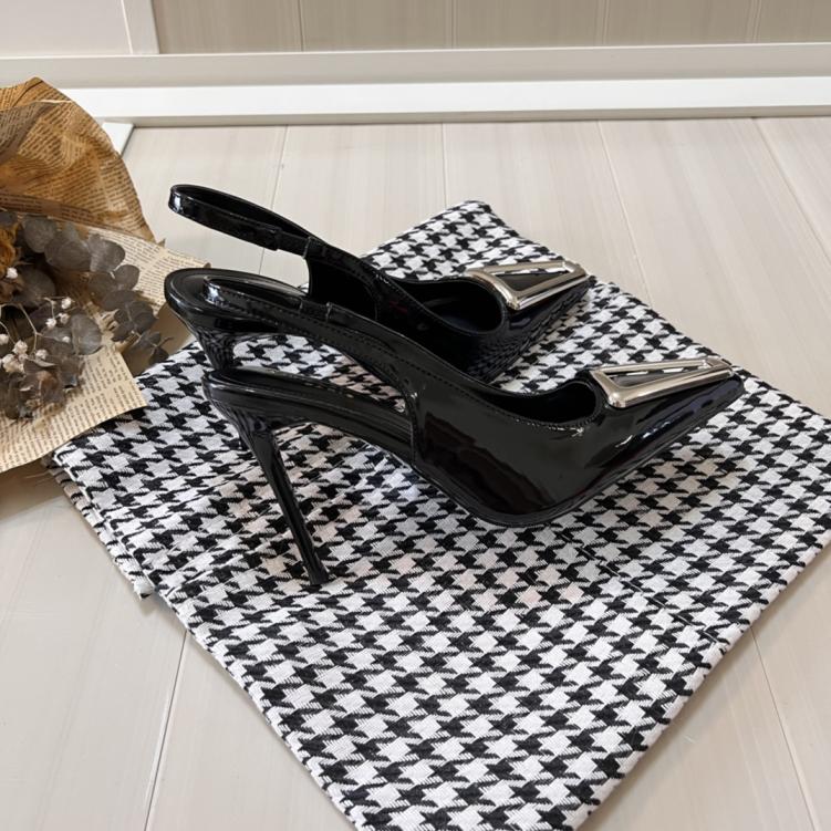 SAINT LAUREN YSL 2024 heel lady shoes
