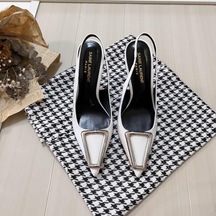 SAINT LAUREN YSL 2024 heel lady shoes