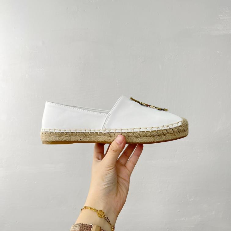 YSL Cowskin flat wave shoes 134116