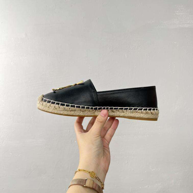YSL Cowskin flat wave shoes 134118