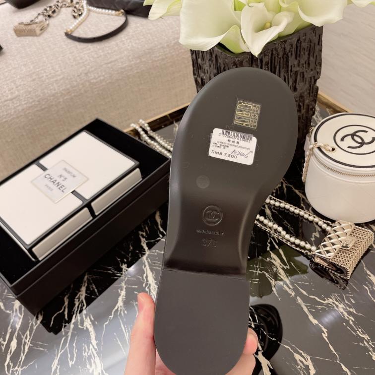 Chanel heel slippers 134127