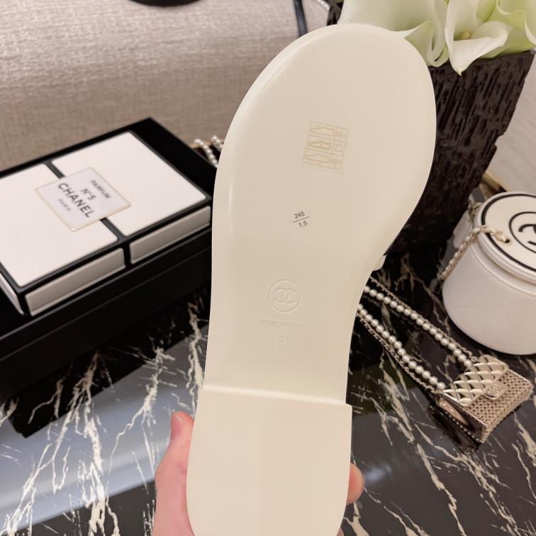 Chanel heel slippers 134125