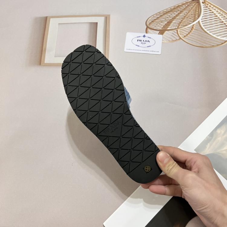 Prada wave slippers 134178