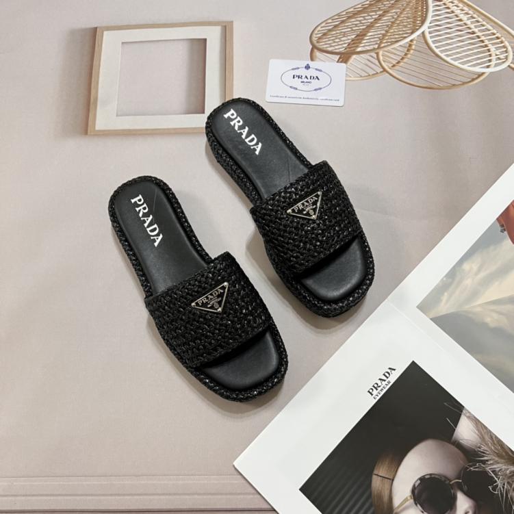 Prada wave slippers 134176