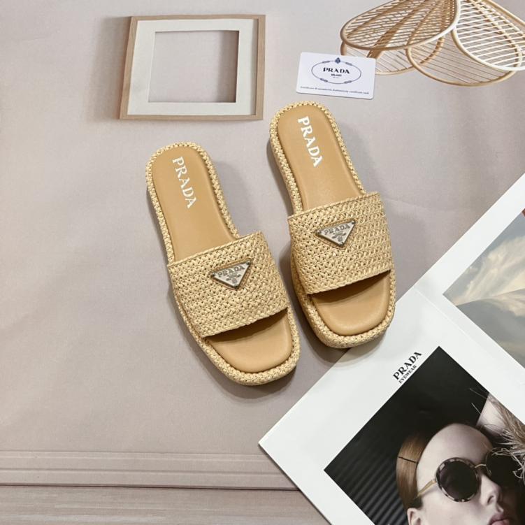 Prada wave slippers 134175