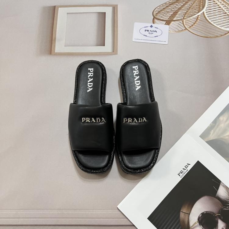 Prada wave slippers 134174