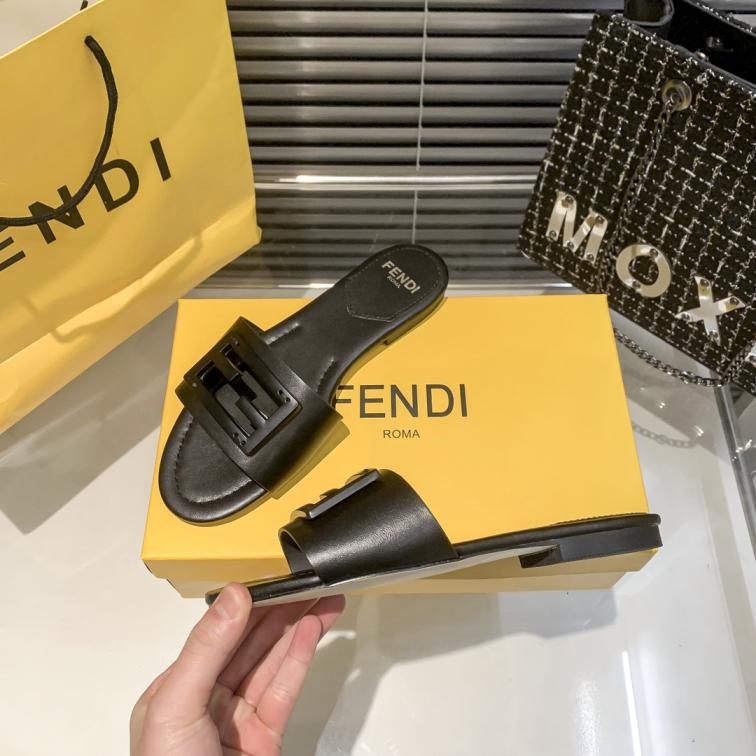 FF Fendi flat slippers 134403