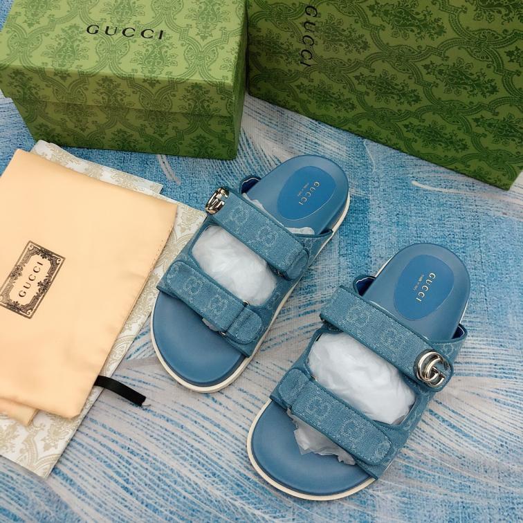 GUCCI  2024 new denim slippers 134425