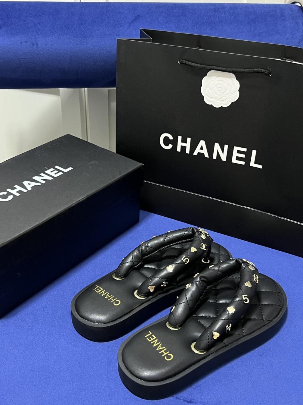 Chanel flat slippers 134470