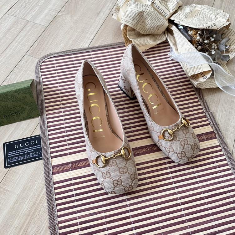 GUCCI  women lady heel shoes