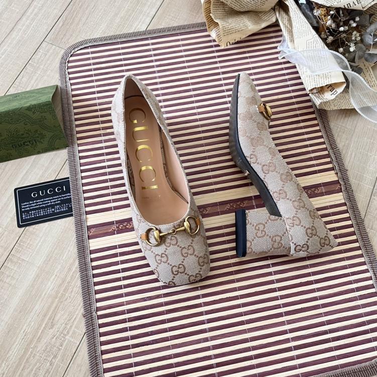 GUCCI  women lady heel shoes