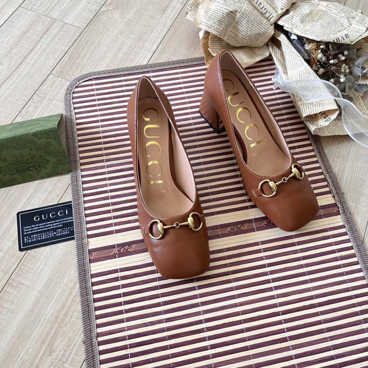 GUCCI  women lady heel shoes