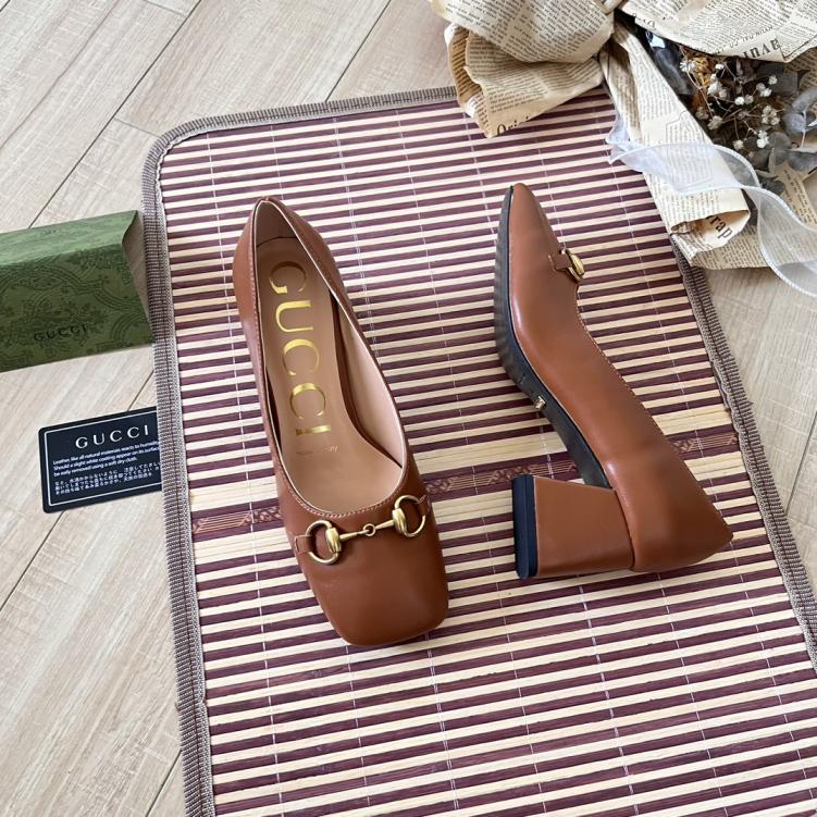 GUCCI  women lady heel shoes