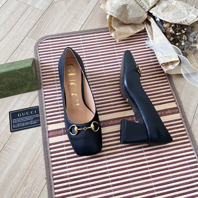 GUCCI  women lady heel shoes