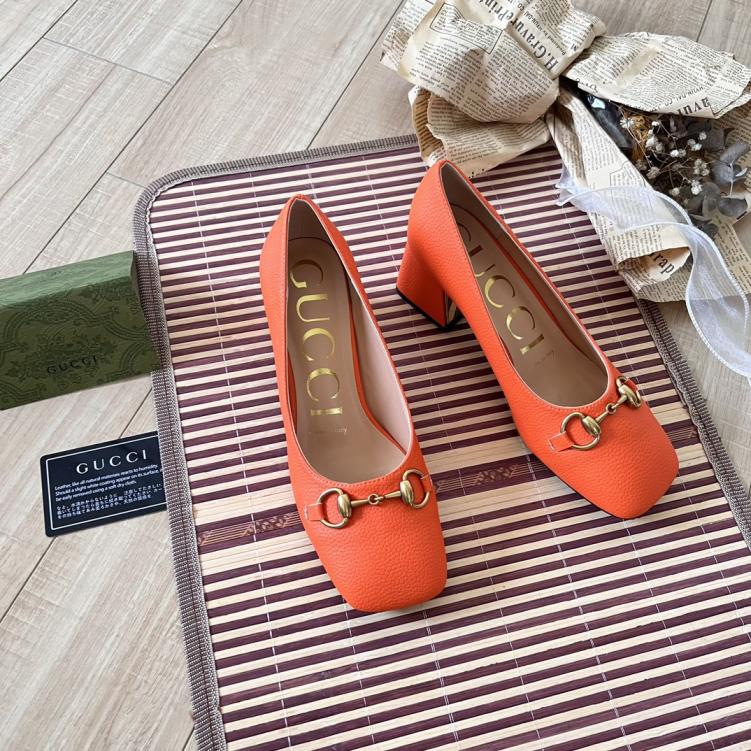 GUCCI  women lady heel shoes