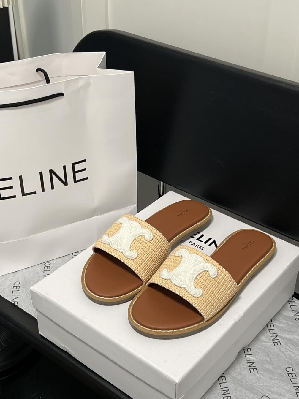 Celine flat slippers 134517