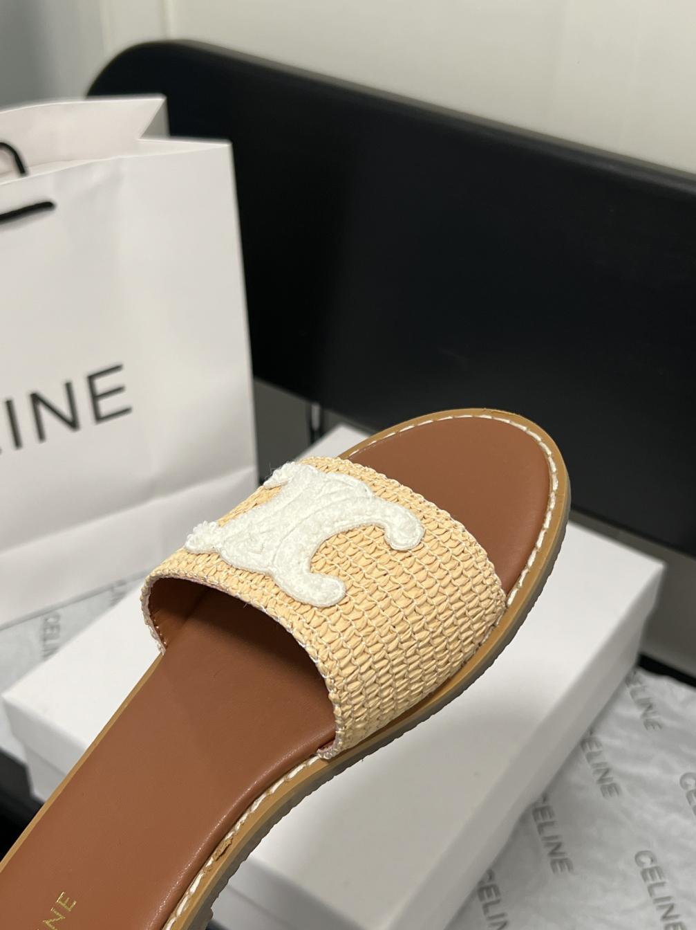 Celine flat slippers 134517