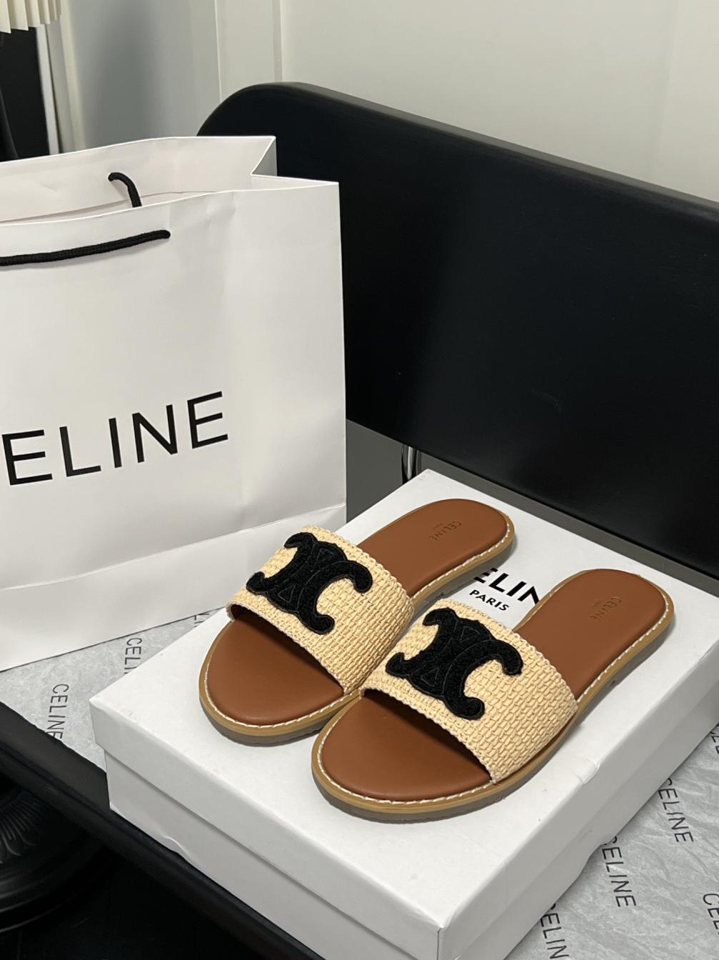 Celine flat slippers 134517