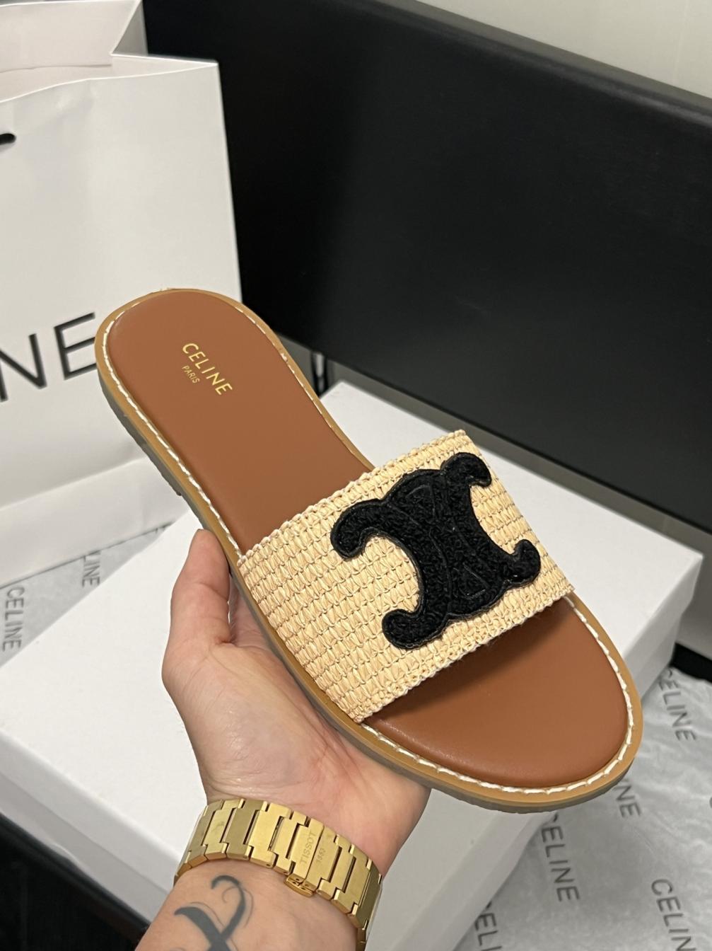 Celine flat slippers 134517