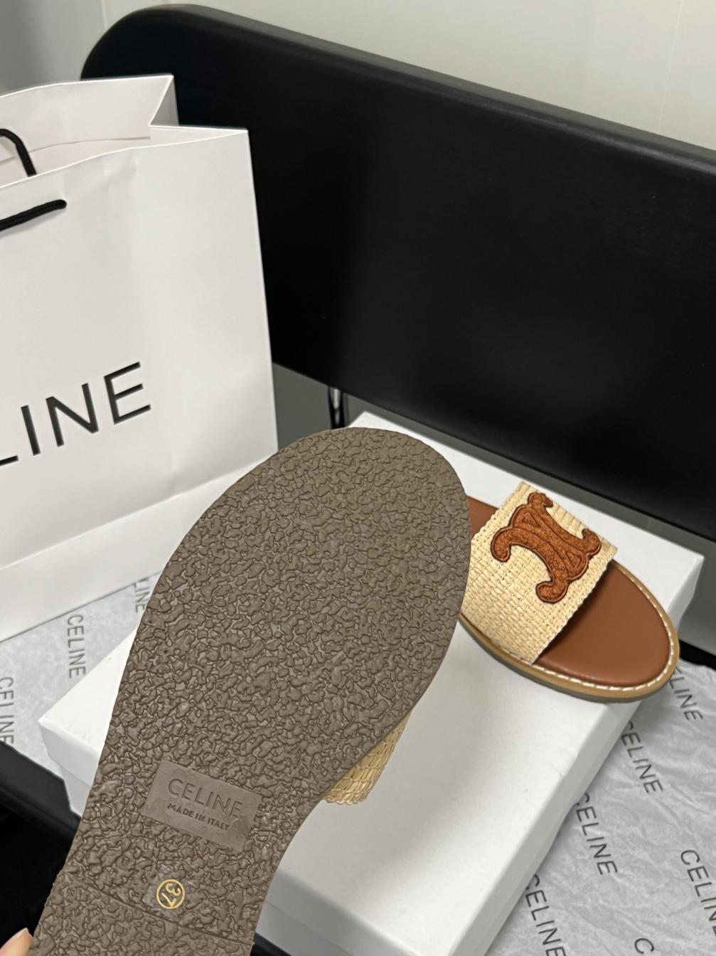 Celine flat slippers 134517