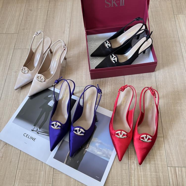 Valentino women diamond heel shoes