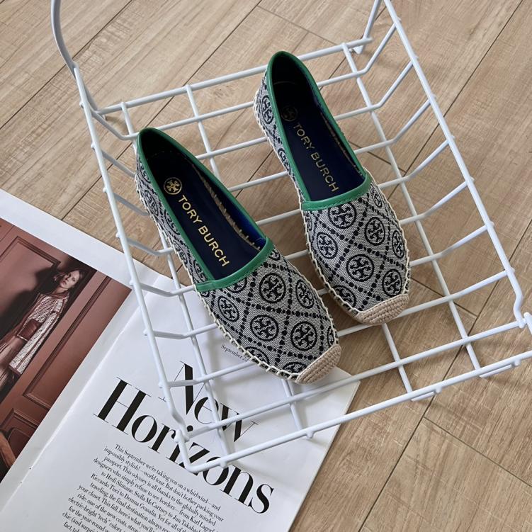 Tory Burch TB Flat women wave shoes