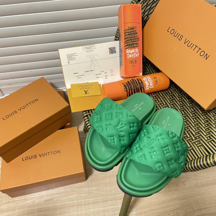 LV Louis vuitton unisex slippers