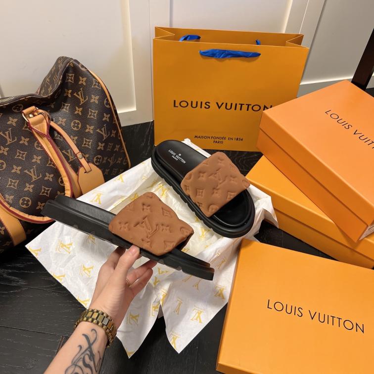 LV Louis vuitton unisex slippers
