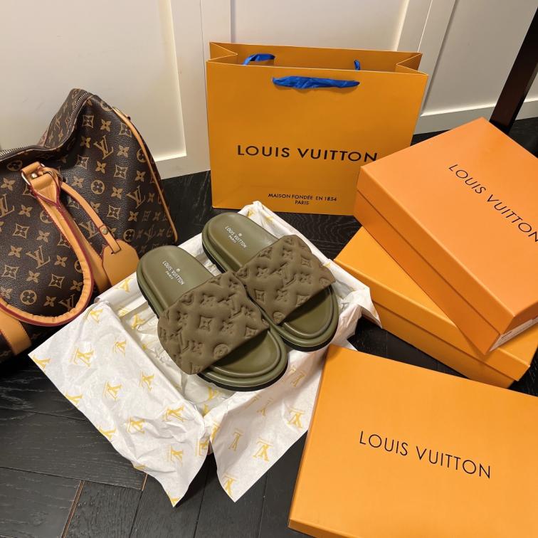 LV Louis vuitton unisex slippers