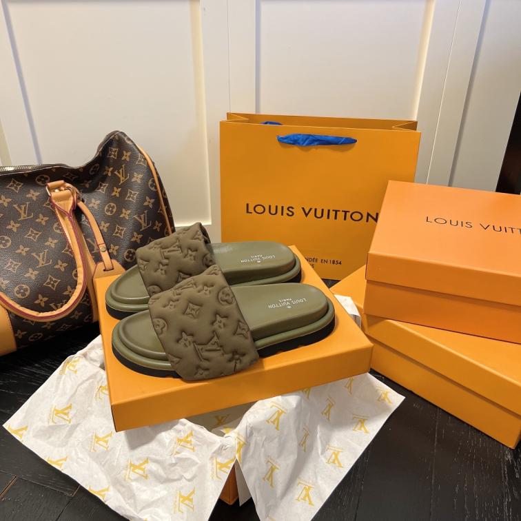LV Louis vuitton unisex slippers