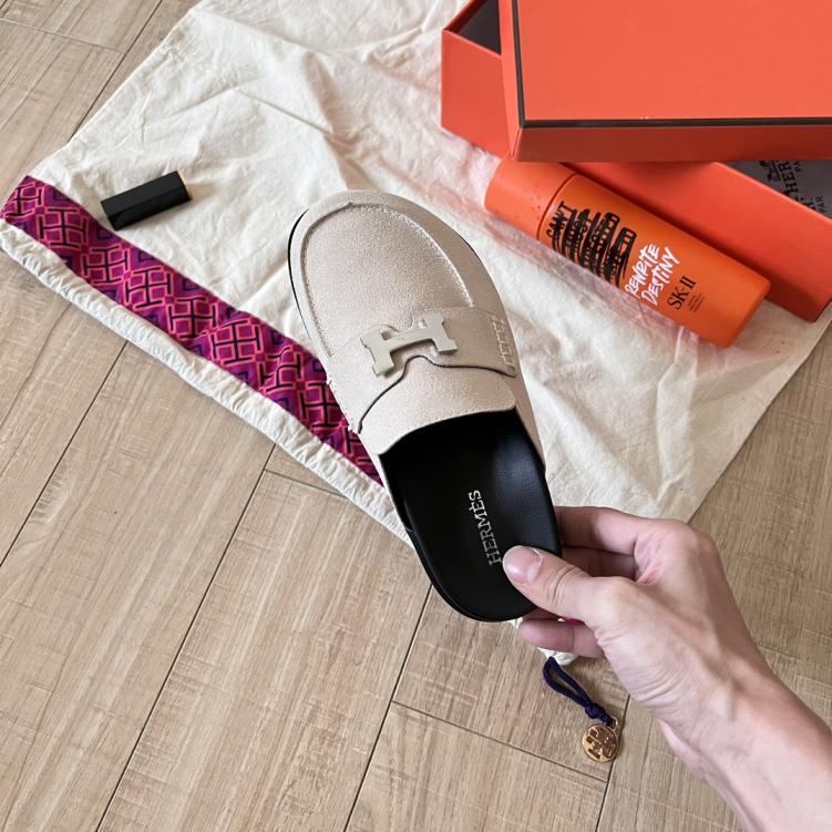 Hermes slippers