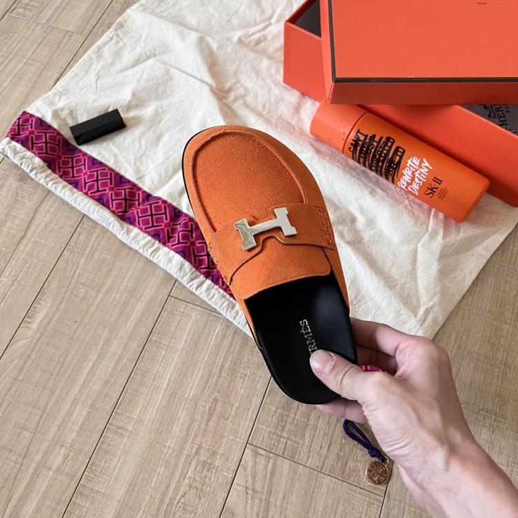 Hermes slippers