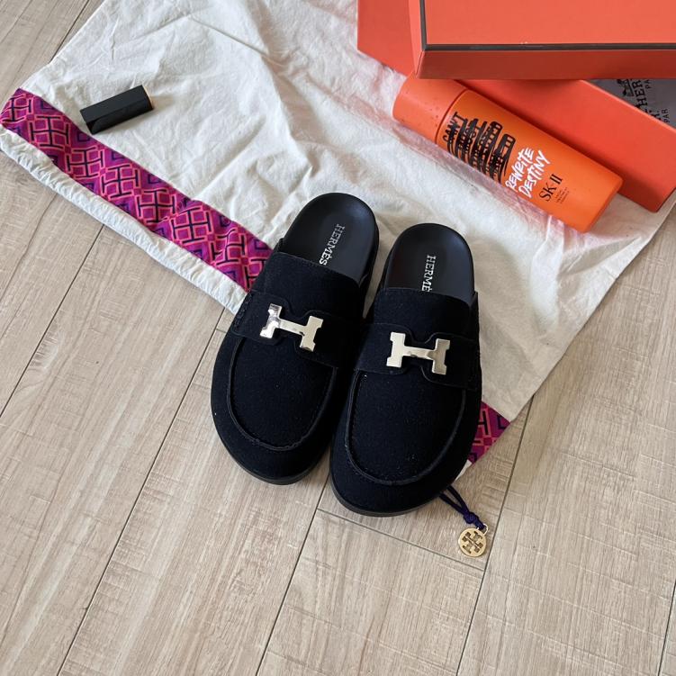 Hermes slippers