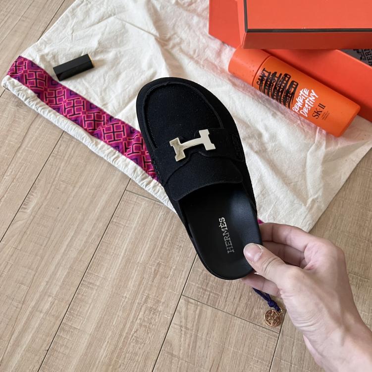 Hermes slippers