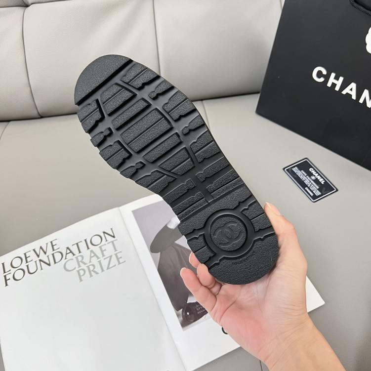 Chanel leather shoes