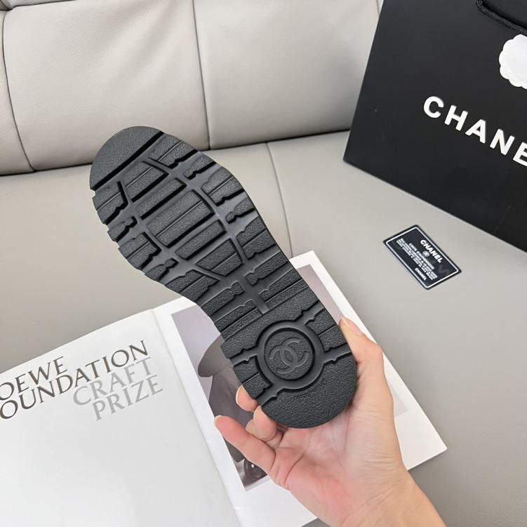 Chanel leather shoes